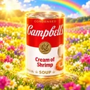 Cream of Shrimp Soup Can