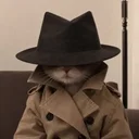 Fedora Cat